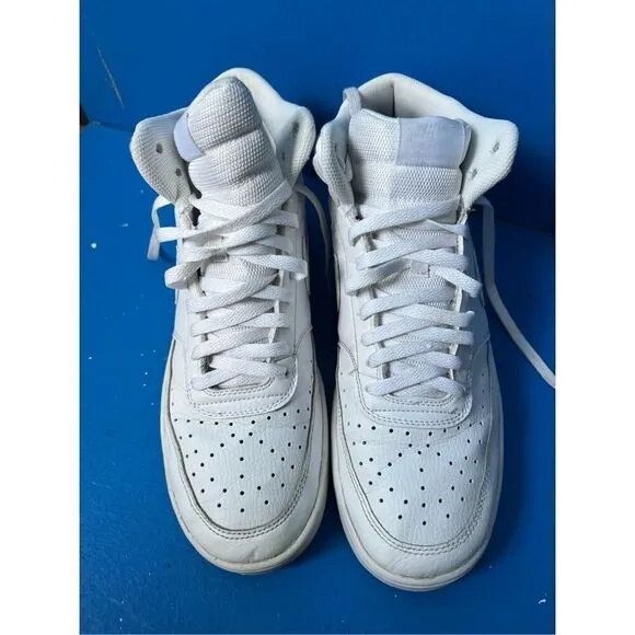Nike Court Vision Mid Men’s Size 12  White Athletic Shoes Sneakers CD5466-100