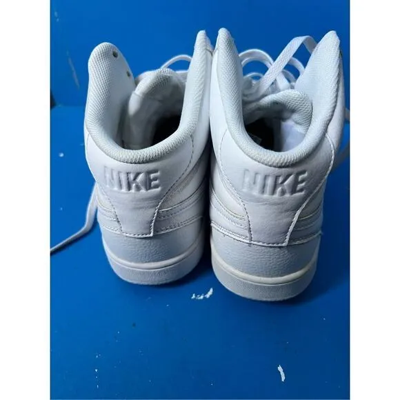 Nike Court Vision Mid Men’s Size 12  White Athletic Shoes Sneakers CD5466-100