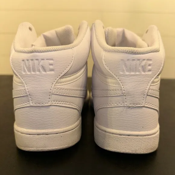 Nike Court Vision Mid Next Nature - White/White/White (9M)