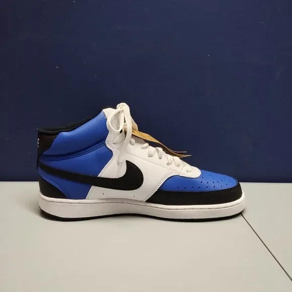 Nike Court Vision Mid NN AF Sneakers Shoes Mens Size 10 Multi Lace Up FQ8740-480