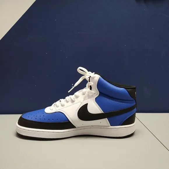 Nike Court Vision Mid NN AF Sneakers Shoes Mens Size 10 Multi Lace Up FQ8740-480