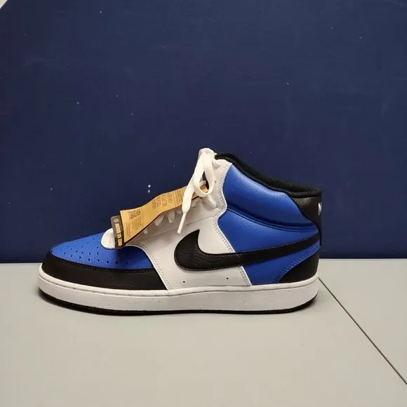 Nike Court Vision Mid NN AF Sneakers Shoes Mens Size 10 Multi Lace Up FQ8740-480