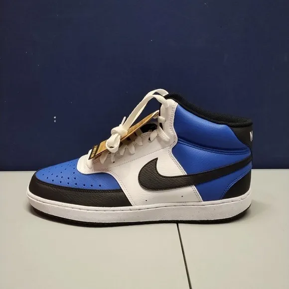 Nike Court Vision Mid NN Sneaker Shoes Mens Size 11 Multi Lace Up FQ8740-480