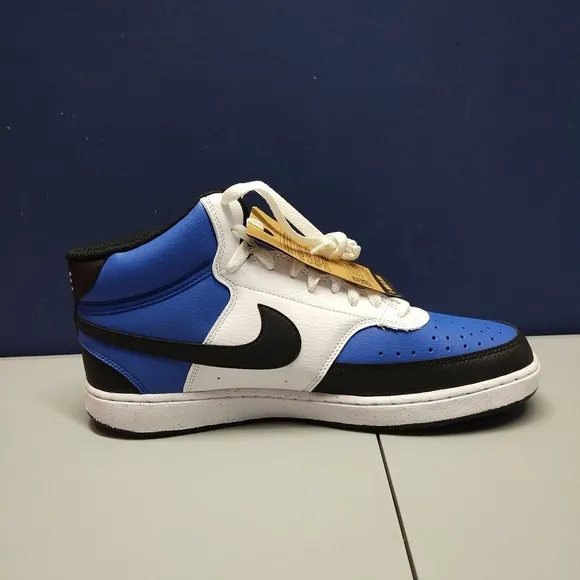 Nike Court Vision Mid NN Sneaker Shoes Mens Size 11 Multi Lace Up FQ8740-480