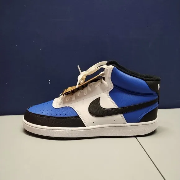 Nike Court Vision Mid NN Sneakers Shoes Mens Size 12 Multi Lace Up FQ8740-480