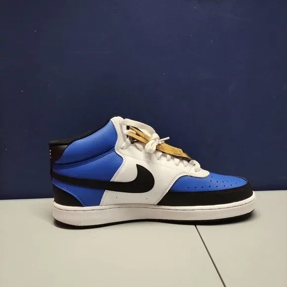 Nike Court Vision Mid NN Sneakers Shoes Mens Size 12 Multi Lace Up FQ8740-480