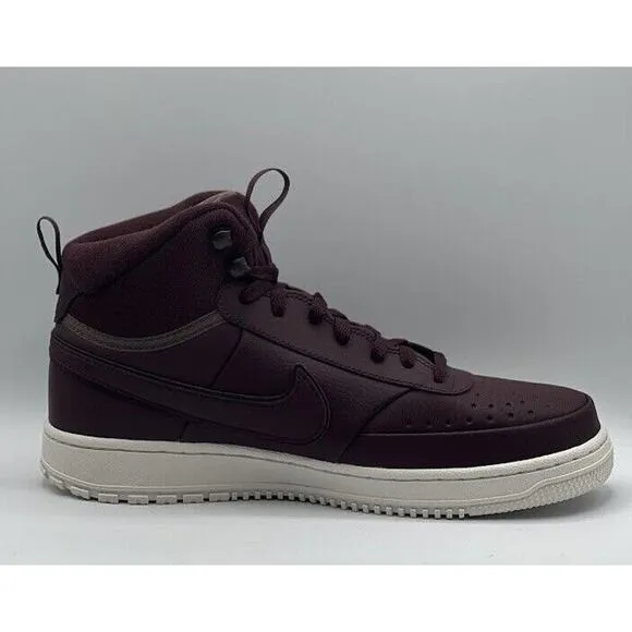 NIKE Court Vision Mid WNTR Burgundy Crush NIB