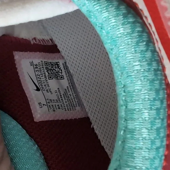 Nike Court Zoom NXT White Habanero Red Washed Teal