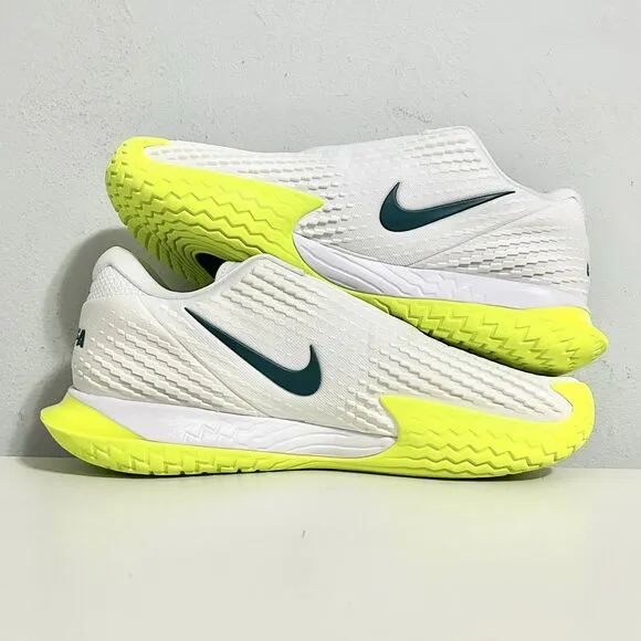 Nike Court Zoom Vapor Cage 4 Rafa “White Volt Teal” Men’s Size 11 Tennis Shoes