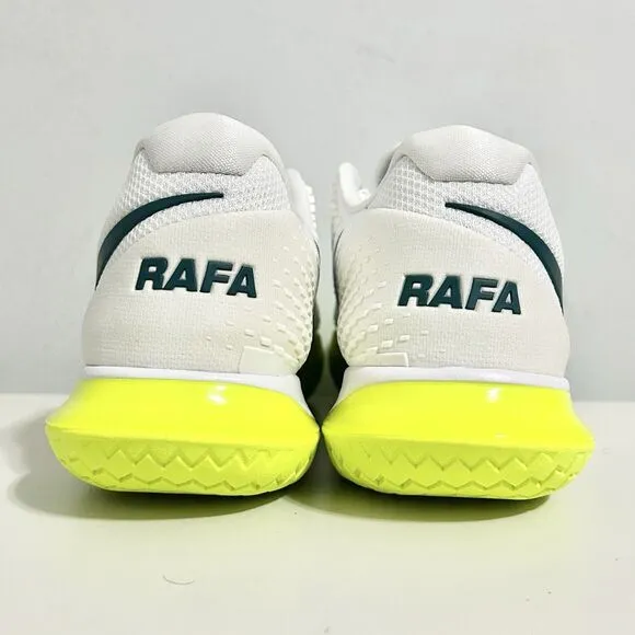 Nike Court Zoom Vapor Cage 4 Rafa “White Volt Teal” Men’s Size 11 Tennis Shoes