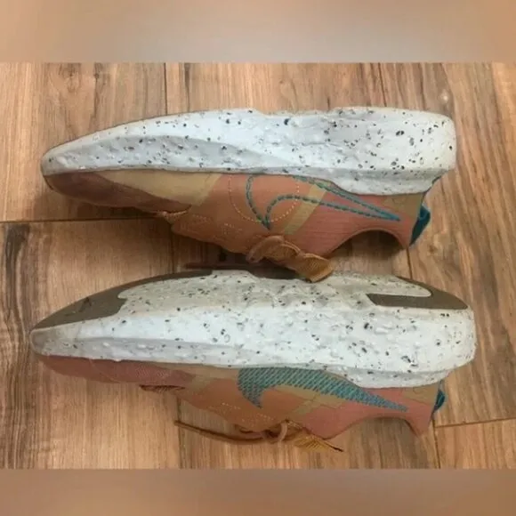 Nike Crater Impact SE Shoes Size 8 Sneakers Mineral Clay/Laser Blue DJ6308 200