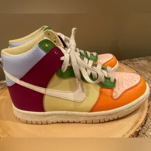 Nike Dunk High NN - Dynamic Berry &amp; Coconut Milk - DZ5638-500 Size-4.5Y
