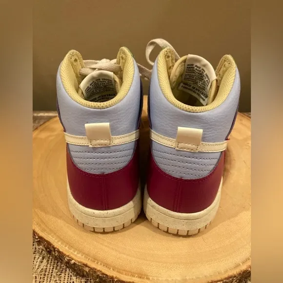 Nike Dunk High NN - Dynamic Berry &amp; Coconut Milk - DZ5638-500 Size-4.5Y