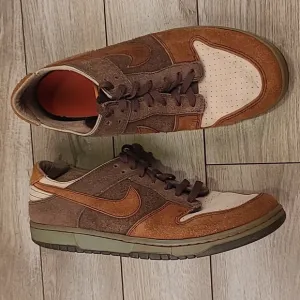 NIKE Dunk Low NL DESERT CLAY Brown Leather Sz‎ 12 Shoes Sneakers 311297-121 RARE