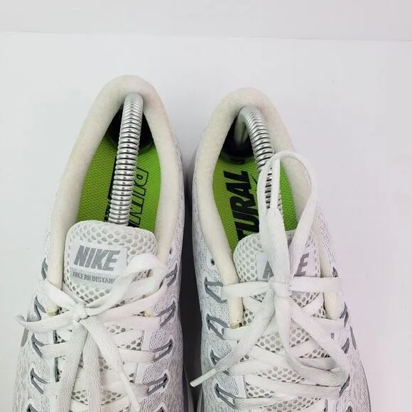 Nike Free Distance Womens Size 9 Hyper Jade White Running Shoes 827116 100