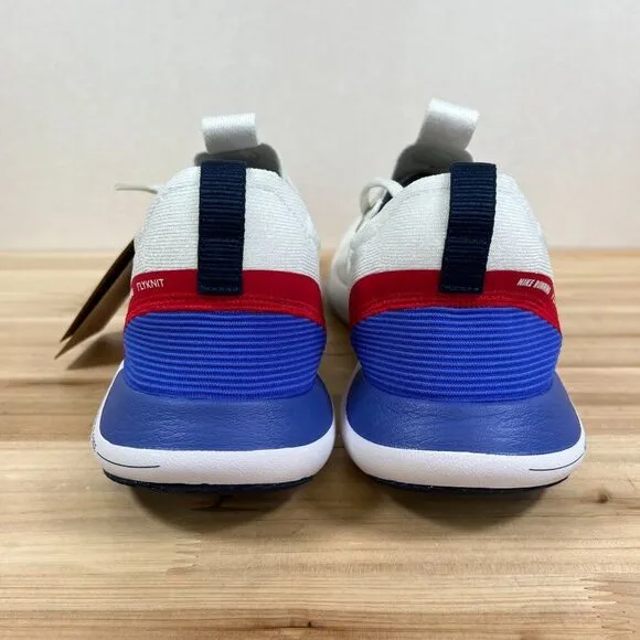 Nike Free RN Next Nature Road running shoes Mens 12 White Sea Glass Blue Red