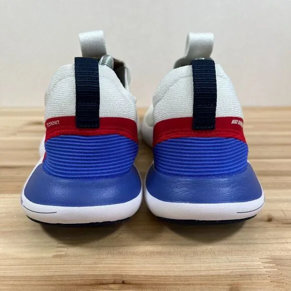 Nike Free RN Next Nature Road running shoes Mens 9.5 White Sea Glass Blue Red