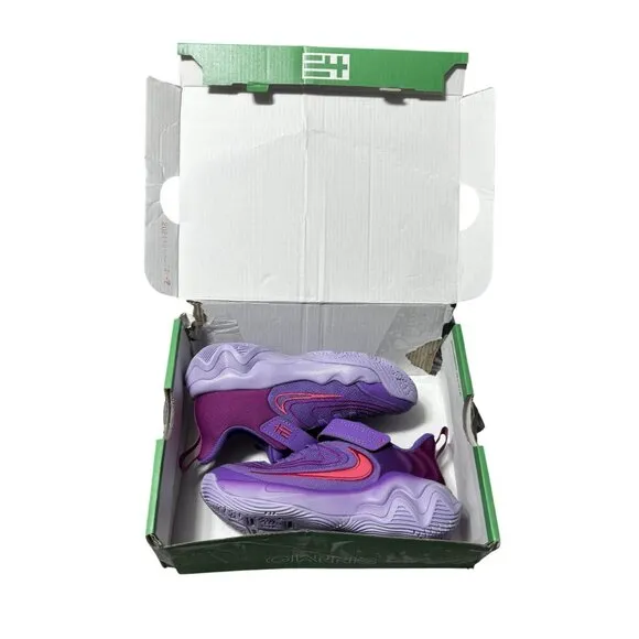 Nike Giannis Immortality 4 Purple Kids Basketball Shoes Size 11C