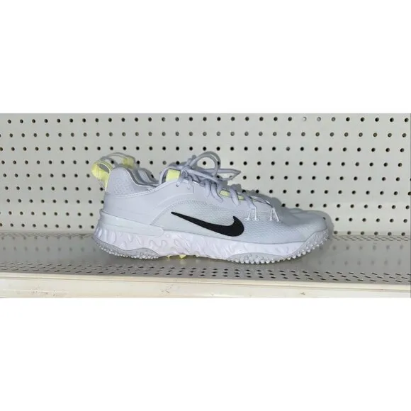 Nike Huarache 9 Elite TF Lax SE Mens Lacrosse Turf Shoes Size 10 Gray FV6148-001