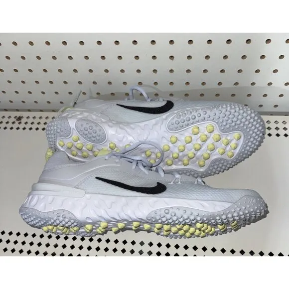 Nike Huarache 9 Elite TF Lax SE Mens Lacrosse Turf Shoes Size 10 Gray FV6148-001