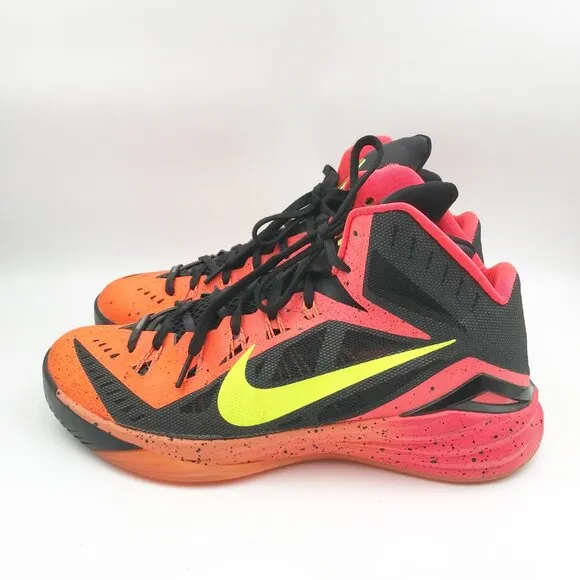 NIKE Hyperdunk Chi 2014 Chicago Crimson Basketball Shoes Mens 10.5