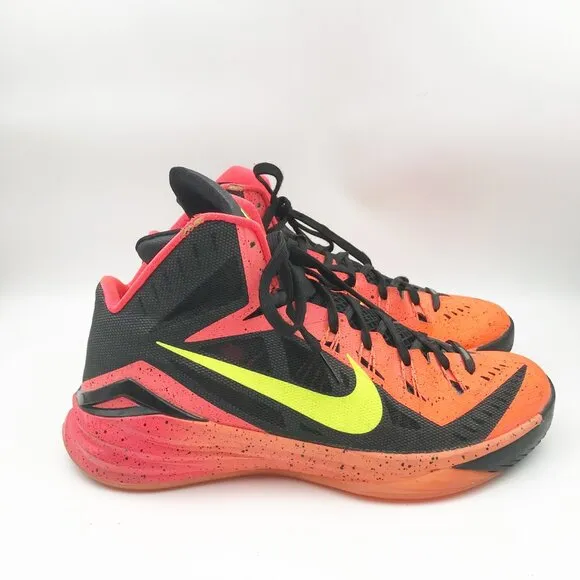 NIKE Hyperdunk Chi 2014 Chicago Crimson Basketball Shoes Mens 10.5