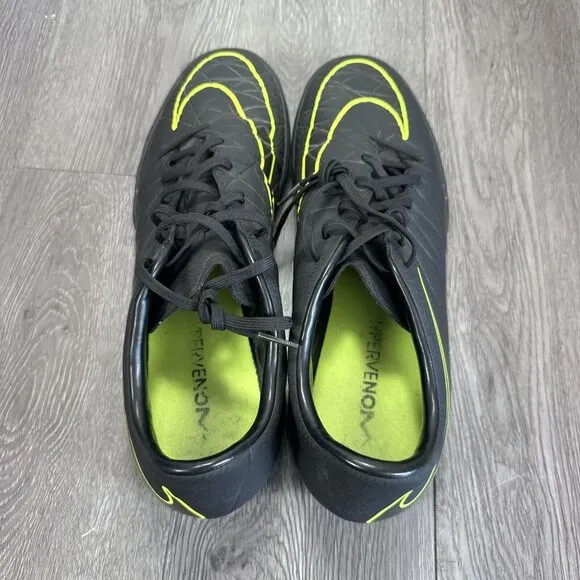 Nike Hypervenom Phelon II TF 749899-009 Indoor Turf Soccer Shoes Size US 13