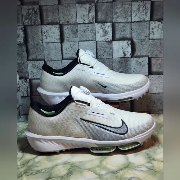 Nike Infinity Tour BOA 2 Golf W White Pure Platinum Green Size 11.5 .