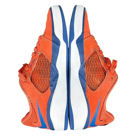 Nike Ishod Wair  Skateboarding Shoes Men's 7 Bright Orange &amp; Blue DZ5648-800