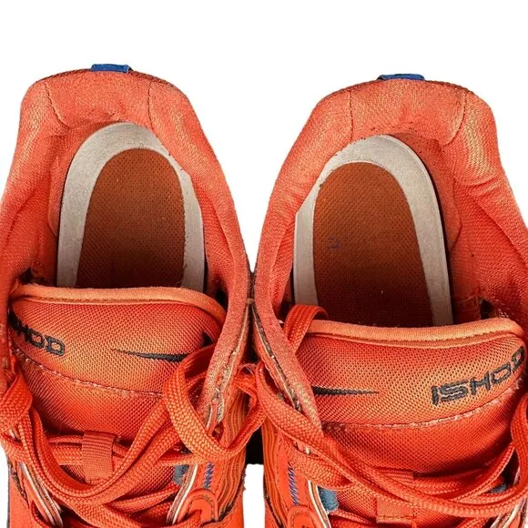 Nike Ishod Wair  Skateboarding Shoes Men's 7 Bright Orange &amp; Blue DZ5648-800
