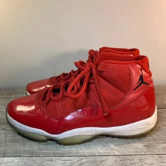 Nike Jordan Air 37037-623 11 XI Retro 2017 Win Like 96 Gym Sneakers Shoes 10