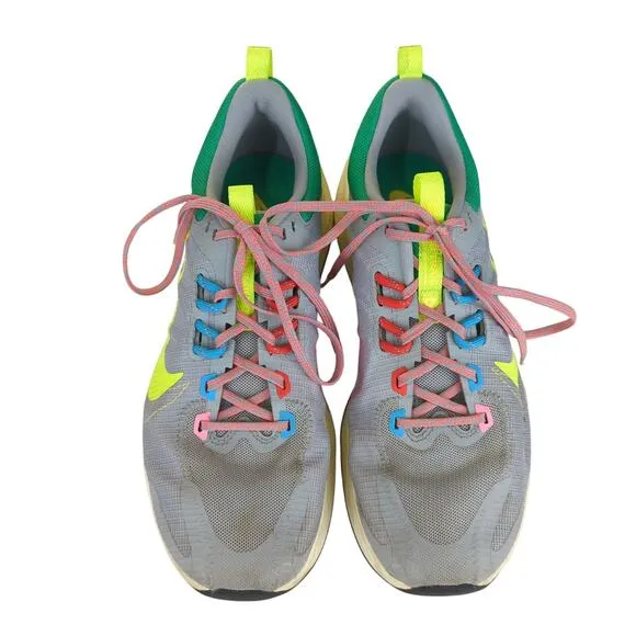 Nike Juniper Trail 2 Running Shoes Wolf Grey Volt DM0822-004 Colorful Men's 8.5