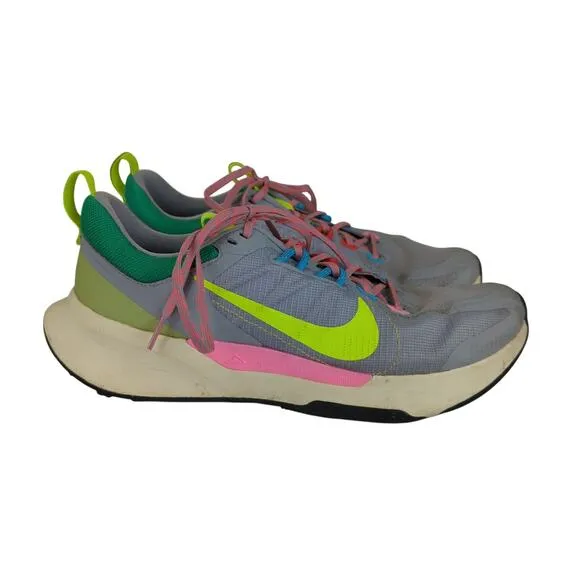 Nike Juniper Trail 2 Running Shoes Wolf Grey Volt DM0822-004 Colorful Men's 8.5