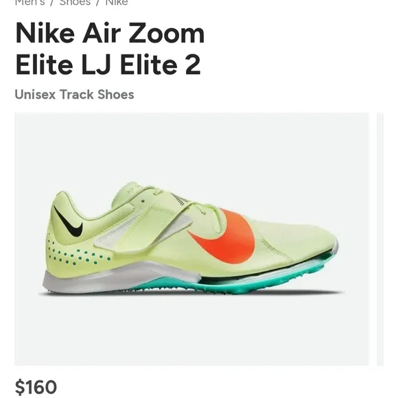 Nike Kids Air Zoom Elite LJ Elite 2 - Lime and Orange