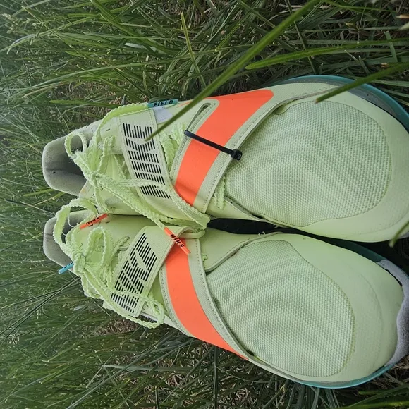 Nike Kids Air Zoom Elite LJ Elite 2 - Lime and Orange