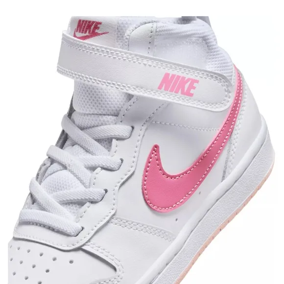 Nike Kids' Big Girl Court Borough Mid Shoes