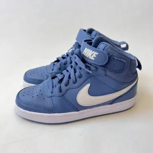 Nike kids Court Borough Mid 2 , blue/white, size 5Y