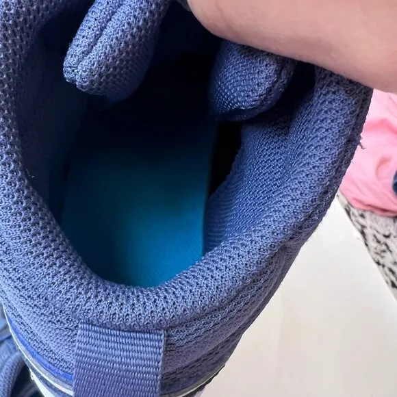 Nike kids Court Borough Mid 2 , blue/white, size 5Y