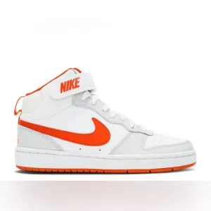 Nike Kids' Grade School Court Borough Mid 2 Shoes (GS) Size 5.5 Y