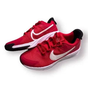 Nike Kids Star Runner 4 University Red Shoes‎ Size 2.5Y Sneakers