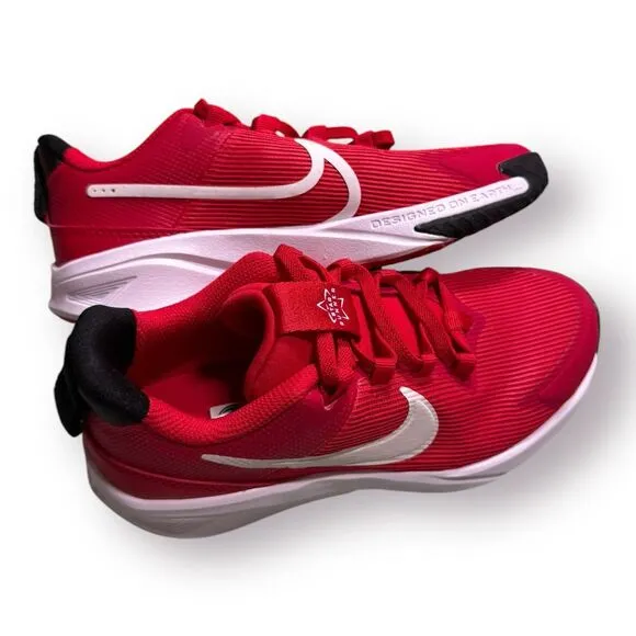 Nike Kids Star Runner 4 University Red Shoes‎ Size 2.5Y Sneakers