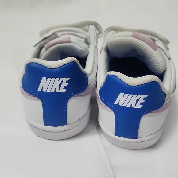 Nike Kids White and Purple Sneakers Sz 8C