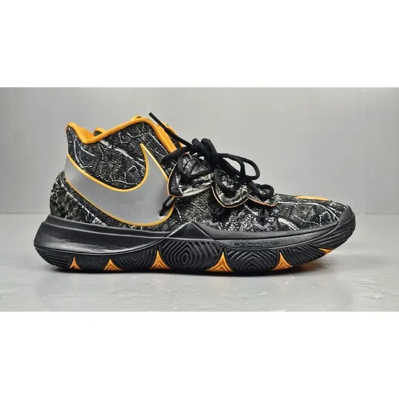 Nike Kyrie 5 Taco PE Basketball Shoes Mens 11.5. Camo Orange Sneaker