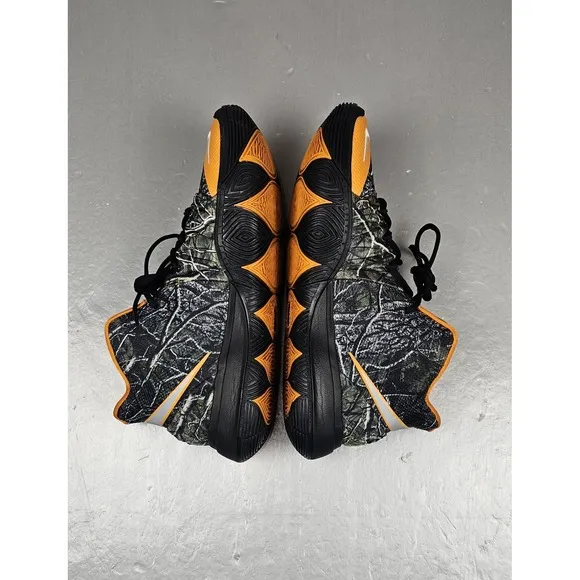 Nike Kyrie 5 Taco PE Basketball Shoes Mens 11.5. Camo Orange Sneaker
