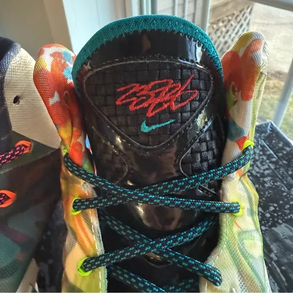 Nike Lebron XI (11) Premium What the Lebron 650884-400 Men's Size 13 USED* 2014