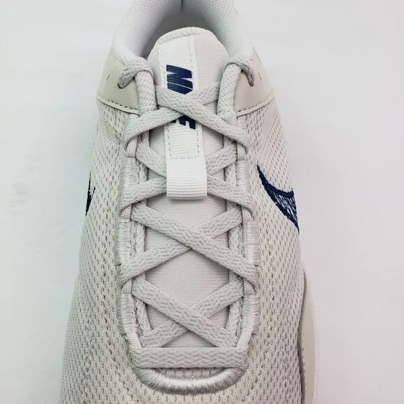 Nike Legend Essentials 3 NN Mens Size 8.5 Platinum Tint Court Blue Sneaker Shoes