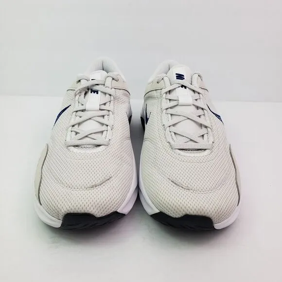 Nike Legend Essentials 3 NN Mens Size 8.5 Platinum Tint Court Blue Sneaker Shoes
