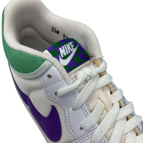 Nike Mac‎ Attack Wimbledon White Grape Purple Green Men’s Size 13 Sneakers Shoes