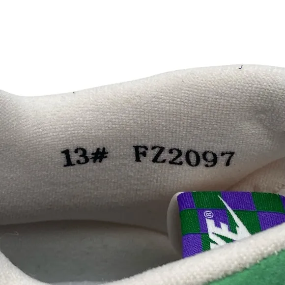 Nike Mac‎ Attack Wimbledon White Grape Purple Green Men’s Size 13 Sneakers Shoes
