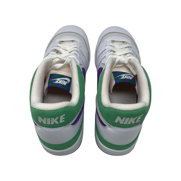 Nike Mac‎ Attack Wimbledon White Grape Purple Green Men’s Size 13 Sneakers Shoes